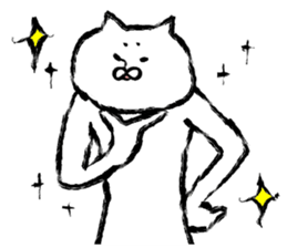 The cat which I drew 14 sticker #10637336