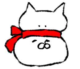 The cat which I drew 14 sticker #10637343