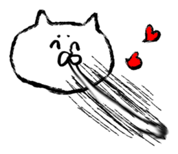 The cat which I drew 14 sticker #10637344