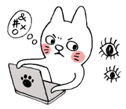 I am UglyCat 4 sticker #10637764