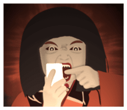 Horror Sticker 5 sticker #10638530