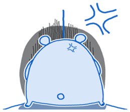 BlueBear a Little Bear sticker #10638724