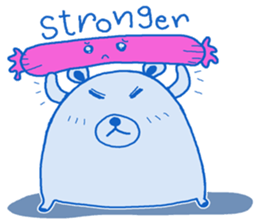 BlueBear a Little Bear sticker #10638732