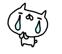 English cute cat stickers. sticker #10639407