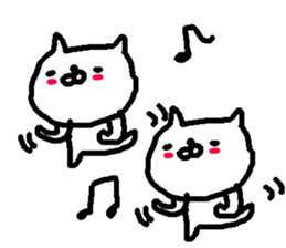 English cute cat stickers. sticker #10639431
