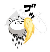 Restless rabbit(Balloon ver.) sticker #10639792
