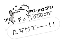 Restless rabbit(Balloon ver.) sticker #10639795