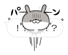 Restless rabbit(Balloon ver.) sticker #10639800