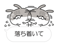 Restless rabbit(Balloon ver.) sticker #10639803