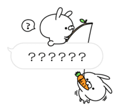 Restless rabbit(Balloon ver.) sticker #10639809