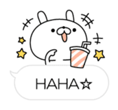 Restless rabbit(Balloon ver.) sticker #10639813