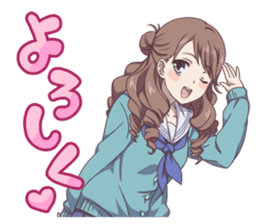 Hanasaku iroha sticker #10640623