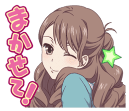 Hanasaku iroha sticker #10640624
