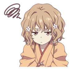 Hanasaku iroha sticker #10640626