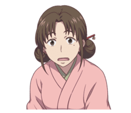 Hanasaku iroha sticker #10640630