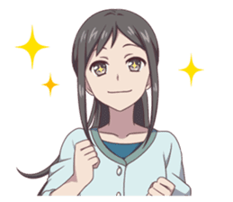 Hanasaku iroha sticker #10640636
