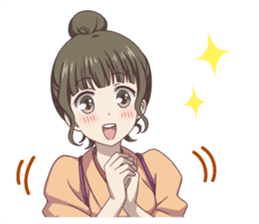 Hanasaku iroha sticker #10640637