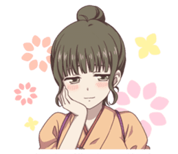 Hanasaku iroha sticker #10640639
