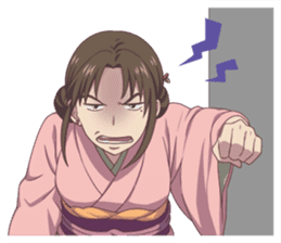 Hanasaku iroha sticker #10640641