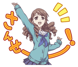 Hanasaku iroha sticker #10640651