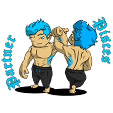 12Zodiac Men vs. 12Constellation Women sticker #10641202