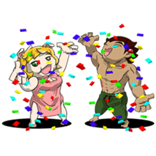 12Zodiac Men vs. 12Constellation Women sticker #10641234