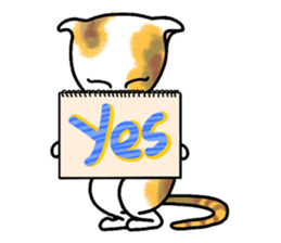 Good Kitten on duty sticker #10641661