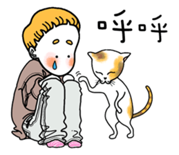 Good Kitten on duty sticker #10641670