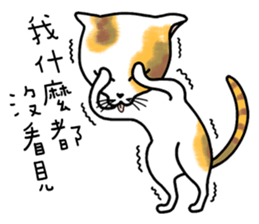 Good Kitten on duty sticker #10641671