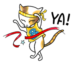 Good Kitten on duty sticker #10641676