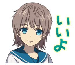 TV anime Nagi no Asukara sticker #10641883