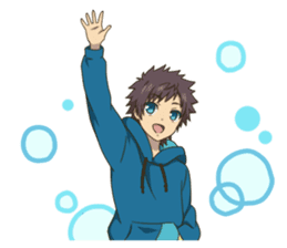 TV anime Nagi no Asukara sticker #10641887