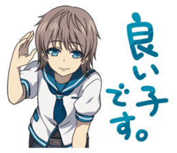 TV anime Nagi no Asukara sticker #10641903