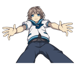 TV anime Nagi no Asukara sticker #10641908