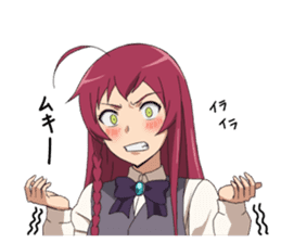 Tv Anime Hataraku Maou Sama By Infinite Sticker 10642177 Tv Anime Hataraku Maou Sama By Infinite Sticker 10642177