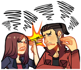 Haughty Team (English ver.) sticker #10642200