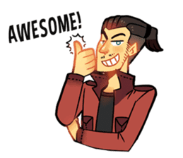 Haughty Team (English ver.) sticker #10642236