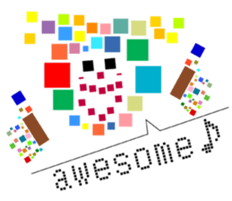 Super colorful sticker #10642411