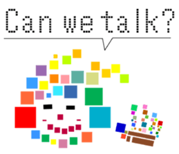 Super colorful sticker #10642423