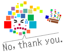 Super colorful sticker #10642424