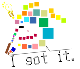 Super colorful sticker #10642437