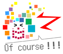 Super colorful sticker #10642439