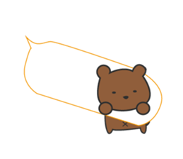 Is a bear to play in the balloon sticker #10642864