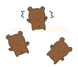 Is a bear to play in the balloon sticker #10642876