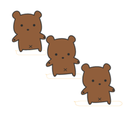 Is a bear to play in the balloon sticker #10642877