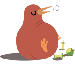 Kiwi Birds sticker #10643401