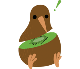 Kiwi Birds sticker #10643405