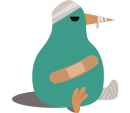 Kiwi Birds sticker #10643412