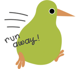 Kiwi Birds sticker #10643426