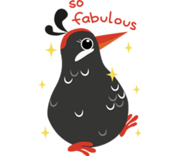Kiwi Birds sticker #10643434